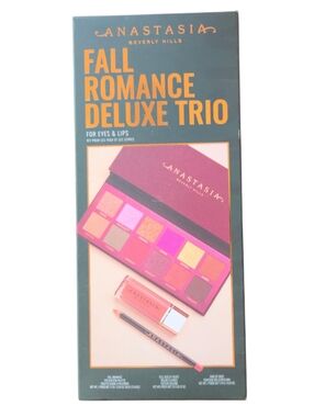 Anastasia Beverly Hills Fall Romance Deluxe Trio Eyeshadow And Lips Set